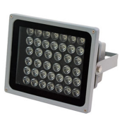Прожектор  LL-143 квадрат 40LED/1W-6500K серый (IP65)
