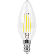 LB-73 9W 230V E14 2700K филамент С35 прозрачная 
