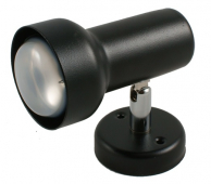 Е50S BK светильник черный к стене