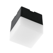 AL4021 3W 6500К 180-265V 300Lm IP20 черный 50*55*50 мм