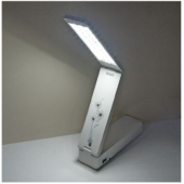 DE1717 32LED 2,4W 230V с кабелем длиной 60см, настольный светильник белый