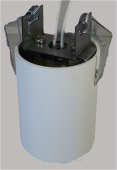 LS-0-065 WH+S светильник цилиндр, белый шелк (H65мм, O60мм)