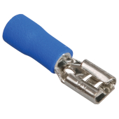 LD402-25250 Наконечник плоский изолированный (мама) РпИм 2,5-250 (ОПТ упаковка 100 шт)