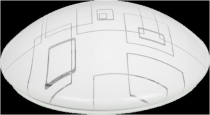ST115 24W 220V IP20 6000K 2160Lm  Ø320мм 
