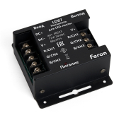 LD 67 усилитель для светодиодной ленты, RGB, 24А12-24V 288/576W 