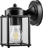 PL200 60W E27 230V IP44 105х155х205мм черный 