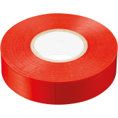 Изолента STEKKER INTP01315-10 0,13*15 мм. 10 м. красная