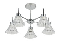 Светильник декоративный LV 9490/5 Дюнн Хром Е14 40W 220-230V 570х570х285мм
