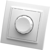 PSW10-9006-01 Выключатель диммируемый, скрытой установки, 220V, 600W, IP20, белый