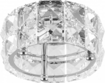 CD4527 прозрачный, хром, MR16 50W G5,3