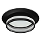 DL502 LUNA 15W 230V GX53 черный, круг, без лампы