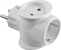 Сетевой разветвитель STEKKER ADP6-01-20, 250V, 6A