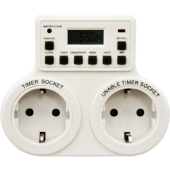 TM25 розетка с таймером (недельная) 3500 W 16 А 230V