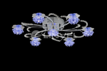 LV 8547/7 Хром /LED красный+синий/смена цвета