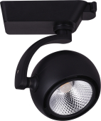 AL109 25W 4000K IP40 2250Lm черный светильник трековый