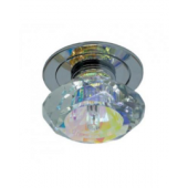 CDY01 CR/Color G6.3 35W с декорат перламутр.стекл
