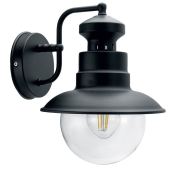PL571 60W 230V E27 268*242*215мм черный (на стену вниз)