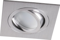 DL2801 хром MR16 G5.3 поворотный, светильник потолочный встраиваемый