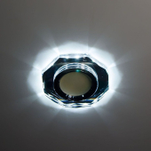 LED 8020-2, 12LED*3014SMD, MR16 50W G5.3, серебро, серебро