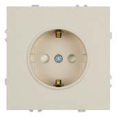 RST16-5110-08 Розетка 1-местная с защ.шторкой (механизм),с/з,250В,16А,кашемир.