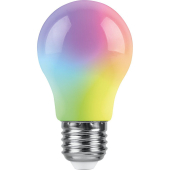 LB-375 RGB 3W E27 230V матовый плавная смена цвета
