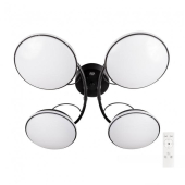 Люстра LED DECO M480 4x16W OP IRC BK