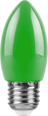 LB-376 1W E27 230V Зелёный свеча