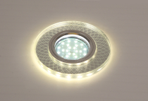 V 770 AL/CL 220V 13W GX53 + Led 4W 4000K IP20 Ø120мм H25мм 