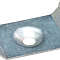 LD140 крепеж для профиля CAB272 26,04*15*4,68mm, шуруп в комплекте