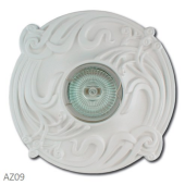 AZ 09 MR16 G5.3 декоративный гипсовый светильник