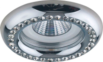 DL113-C MR16 MAX50W 12V G5.3, прозрачный, хром