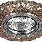 CD 877 коричневый/хром 12*2835 SMD, MR16 50W G5.3