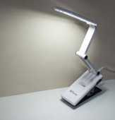 DE1702 24LED 1,9W 230V с кабелем длиной 60см, настольный светильник черный+белый