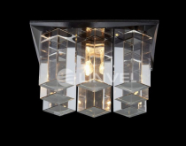 CDY07 CH/BK G5.3  35W с декоративным стеклом  56*23*18*