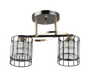 LV 9310/2 Уоррен Черный/золото Е27 40W 480x260x240мм