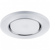 CD5020 с белой LED подсветкой потолочный GX53 без лампы, белый матовый