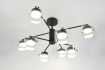 MS 1217/8 Темо Чёрный GX53 max.9W 800х800х365мм