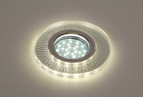 V 772 AL/CL 220V 13W GX53 + Led 4W 4000K IP20 Ø120мм H25мм 