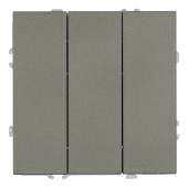 RSW10-5108-09 Выключатель 3-клавишный(механизм),250В,10А,антрацит