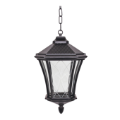 PL4034 100W 230V E27 23*23*44,3CM черный (на цепочке)