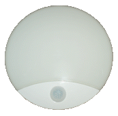 BT001 15W 4000K AC110-220V 1250Lm IP44 с датчиком движения 250х49мм