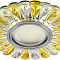 CD901 прозрачный-желтый MR16 50W G5.3 12V с белой LED подсветкой 4000К