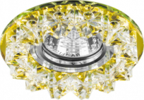 CD 2542, MR16 50W G5.3, желтый,хром, Светильник потолочный