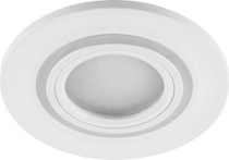 CD600 Белый 12V 50W G5.3 MR16 с белой LED подсветкой 4000К