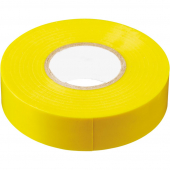 Изолента STEKKER INTP01319-20 0,13*19 мм. 20 м. желтая