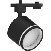 AL163 Черный 15W 230V GХ53 однофазный 80х80х115