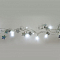 CL62 220-240V 4W 20 LED ( белый 4000K)хром, растояние м/у LED 10см, 2м+1,5м шнур IP20
