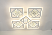 MS 1092/5 Петра Белый 252W 3000-6500K 30240Lm 570х570х60мм диммируемый с ПДУ