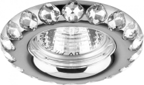 DL204-C MR16 MAX50W 12V G5.3, прозрачный, хром