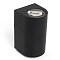 DH053 Черный 2*5W 4000К 230V/50Гц 800Lm IP54 на стену 55*55*100мм 